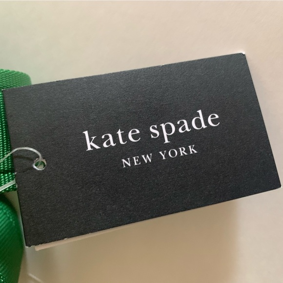 Kate Spade Sam Icon Green Gingham printed small Backpack NWT - Picture 8 of 9